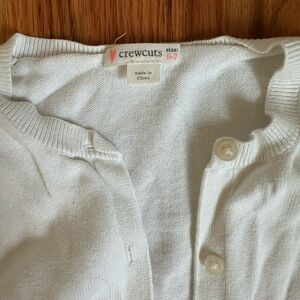 Crewcuts White girls cardigans